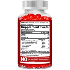 Antarctic Krill Oil 2000mg Softgels | Omega-3 EPA, DHA, with Astaxanthin