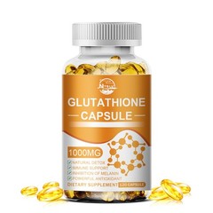 Glutathione 1000mg 120 Capsules Antioxidant Skin Support Supplement