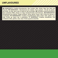 OPTIMUM ON Creatine Powder 100% PURE – 634g – 186 SERVINGS – TOP – Muscle growth