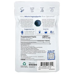 2 X Micro Ingredients, Organic Blue Spirulina, 2 oz (60 g)