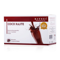 KITSUI Coco Xs Lite 15 sachets x 15g Botanical Mix Coco Free Ship