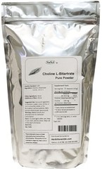 NuSci Choline L-Bitartrate powder 500g (1.1LB) smart cognitive