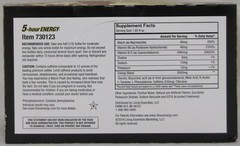 5 Hour Energy Extra Strength Sour Apple Camo 12 Count Box 1.93 oz Shots Hr Five