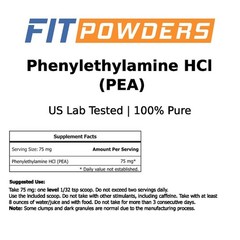 Phenylethylamine Supplement 250 Grams Phenethylamine HCL Form