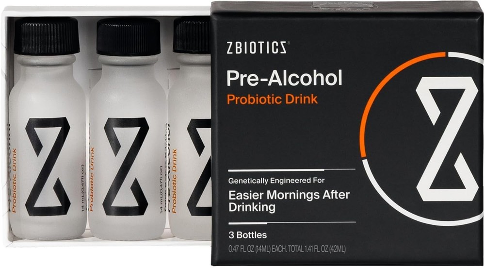 Feel Better After Drinking, Wake Up Refreshed, Science-Backed, Patented Probioti