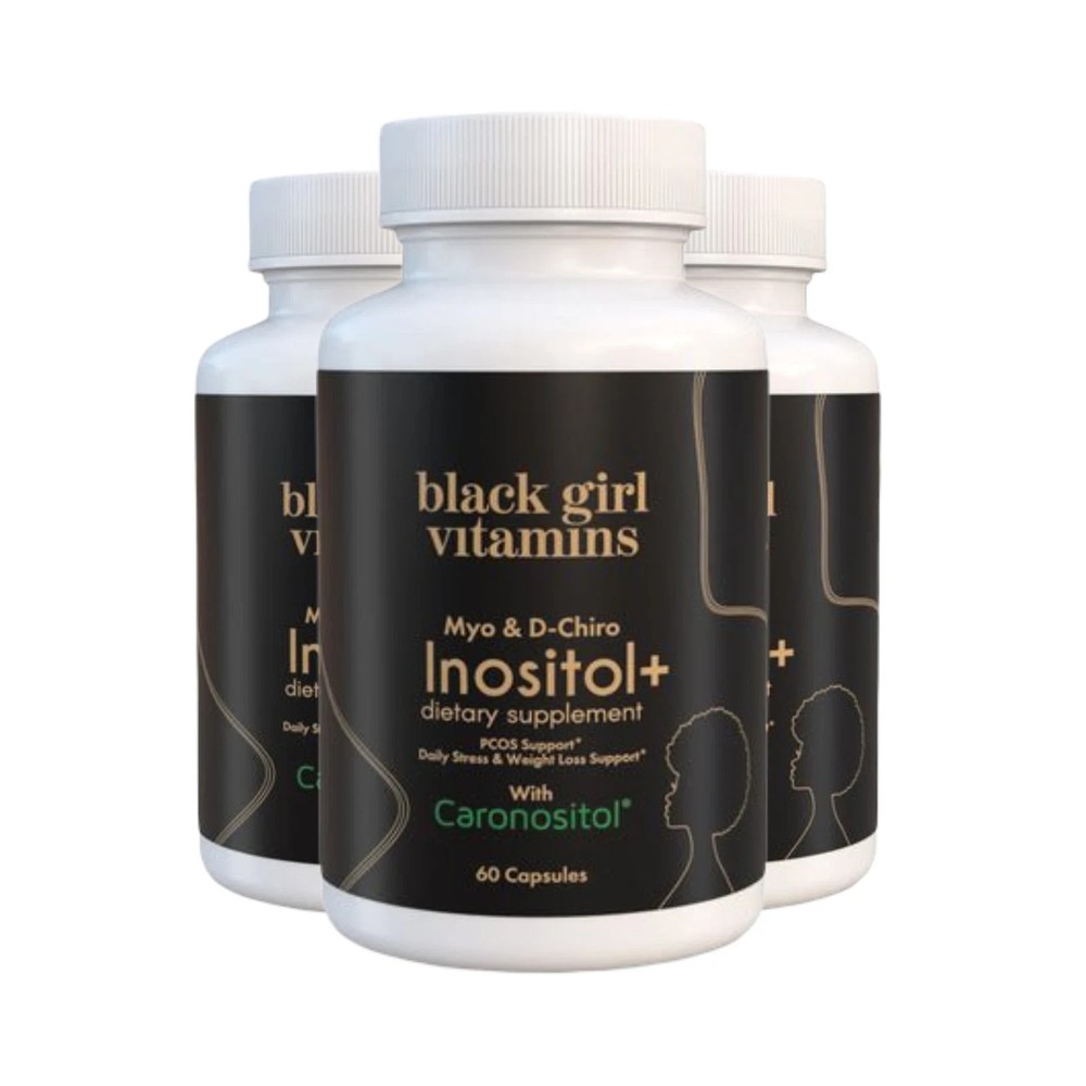 3-Pack Black Girl Vitamins Inositol – Weight Loss & Nutrition Support