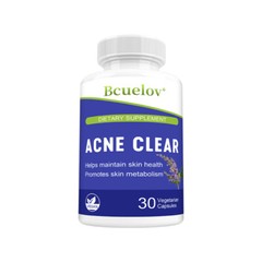 Acne Clear Acne Treatment Capsules Improve Skin Health Balances Hormones 30-120