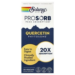 2 X Solaray, Quercetin Phytosome�, 30 VegCaps (250 mg per VegCap)