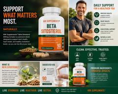 1 Btl Beta Sitosterol Super Mega Strength Prostate Phytosterol Plant Sterols