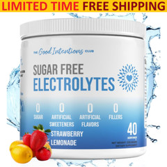 Zero Sugar Hydration Keto Electrolyte Powder All Natural Sugar Free No Fillers