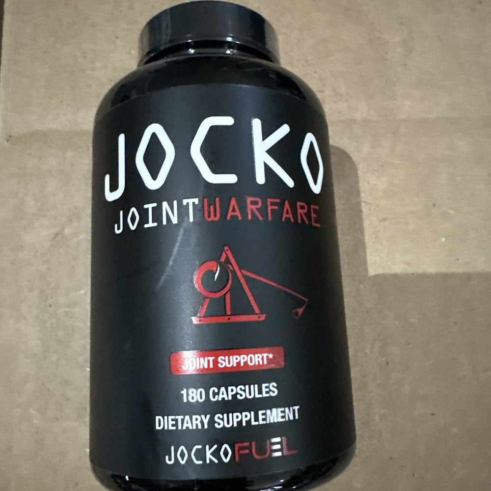 Jocko Joint Warfare – Joint Support – 180 Caps – EXP: 1/27 – NEW/SEALED