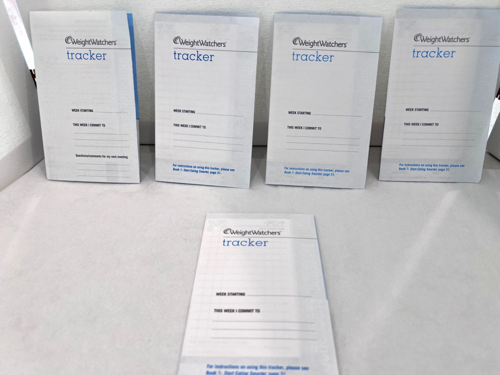 5 NEW Weight Watchers WW Points Program System Journal Tracker Diary Log