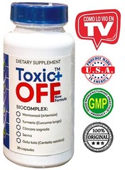 Toxic Off Plus 30 Capsules 1 Month Treatment New formula Original