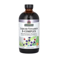 Nature’s Answer Liquid Vitamin B-Complex 16 Fl Oz (Pack of 1), No Color