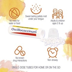 Oscillococcinum 36 Doses Homeopathic Medicine for Flu-Like Symptoms