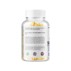 Zinc Gluconate 50mg 250 Servings Softgels Gluten Free Non-GMO