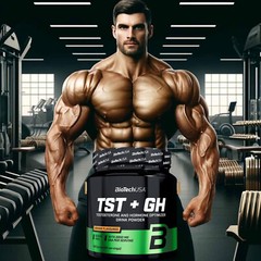 BIOTECH USA Testosterone Booster & Hormone Optimizer -Maximize Muscle Mass Gains