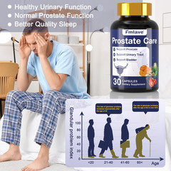 Prostate Support – Saw Palmetto – Reduce Frequent Urination, Stamina supplement