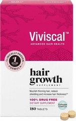 Viviscal Hair Growth Supplement for Women 180 Tablets – 3 Month Supply