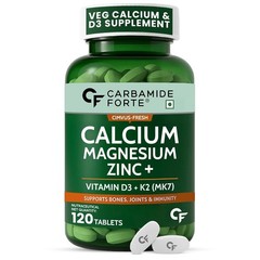 Carbamide Forte Calcium Vitamin D3 K2 Tablets 120 – Bone & Joint Support