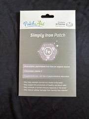 Patch Aid Simply Iron Patch – 30 Patches – Organic plant-based Iron