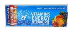 NWD Zipfizz Multi-Vitamin Energy Hydration Drink Mix, Variety Pack, 29 Tubes