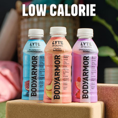 BODYARMOR LYTE, Peach Mango, Electrolyte Drink, 20 Calories, 16 Fl Oz Bottles (1