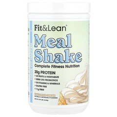2 X Fit & Lean, Meal Shake, Complete Fitness Nutrition, Vanilla Ice Cream, 0.97