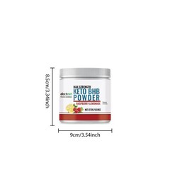 Powder Keto BHB Raspberry Lemonade Ketones Drink New 20 Servings Increase energy