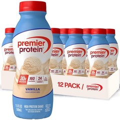 Premier Protein Shake, Vanilla, 30g Protein, No Added Sugar, 24 Vitamins & Miner
