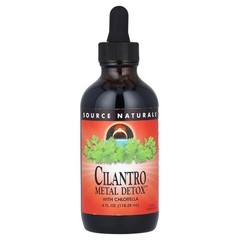2 X Source Naturals, Cilantro Metal Detox� With Chlorella, 4 fl oz (118.28 ml)