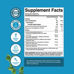 Calming Gummies for Adults with Ashwagandha and Magnesium – Relaxing Gummies
