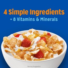 Kellogg’s Frosted Flakes Breakfast Cereal, Fat Free, 28.5 Ounce (Pack of 1)