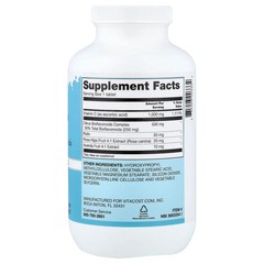 2 X Vitacost, Vitamin C-1000 Complex Including Citrus Bioflavonoids, 300 Tablet