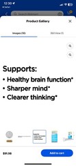 3pk EQUATE MEMORY SUPPORT REGULAR STRENGTH 30 CAPSULES Compare To Prevagen 10/27