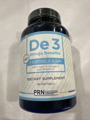 PRN De 3 Omega Benefits – (Omega 3) 90 Softgels