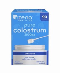ZENA NUTRITION PURE COLOSTRUM 2000mg DIETARY SUPPLEMENT 90 SERVING EXP:02/2028