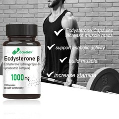 Beta-Ecdysterone Complex with Hydroxypropyl-β-Cyclodextrine 120 Capsules – US
