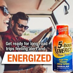 5-hour ENERGY Shot, Regular Strength, Berry 1.93 Ounce, 12 Count