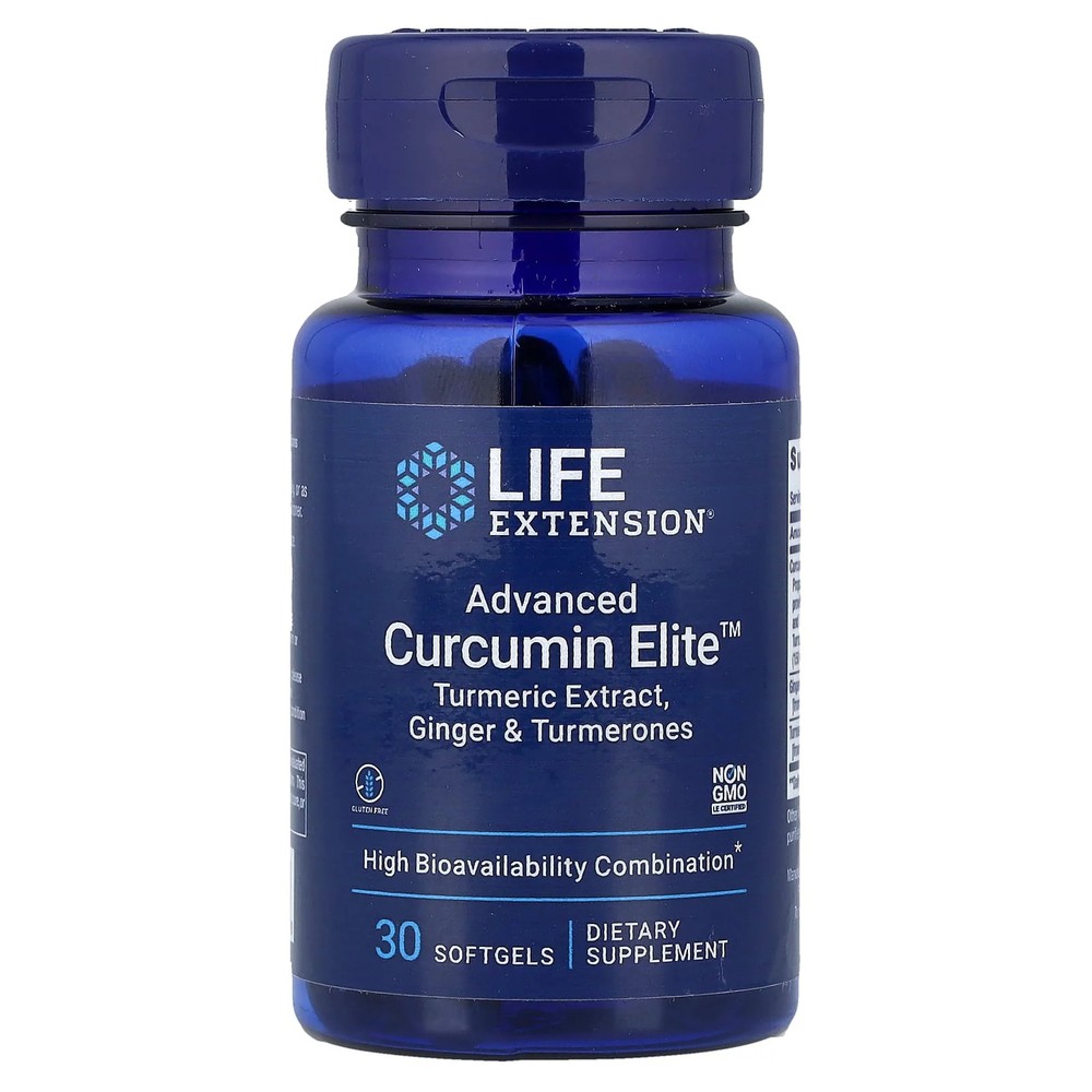 2 X Life Extension, Advanced Curcumin Elite�, Turmeric Extract, Ginger & Turmer