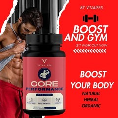 (5 Pack) Core Performance Advanced Formula Stamina Support Booster 60 Capsules