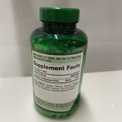Puritan’s Pride High Potency Magnesium 500 mg – 250 Tablets #5537