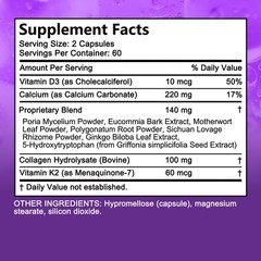 Premium Bone Strength Formula, Enhanced Immunity And Overall Health For Age 10+