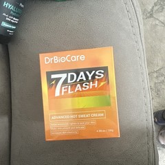 Dr BioCare 7 Day Flash Advanced Hot Sweat Cream 4.59 oz / 130g