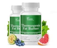 DR VITAMIN SOLUTIONS Thermogenic Fat Burner Appetite Suppressant 60 CT Pack of 2