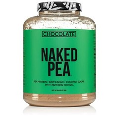 nutrition Chocolate Naked Pea Protein Isolate – 5Lb Bulk, Plant Based Vegetarian
