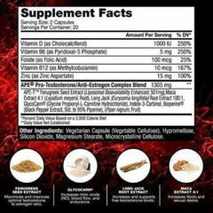 Athletic Edge APE Alpha Male Performance Enhancer Test Booster 40 caps SALE