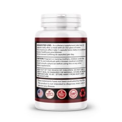 TRIBULUS TERRESTRIS 7500mg EXTRACT 96% SAPONINS MEN DIETARY SUPPLEMENT ORGANIC