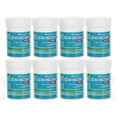 PACK OF 8-Gavscon Advance Chewable Mint Tablet 60ct-EXP-12/2027