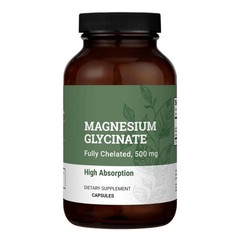 Earth Harmony organic Chelated Magnesium Glycinate 500 mg – 120 Capsules